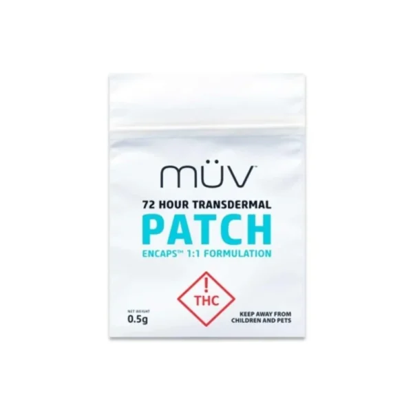 MUV 72 Hours THC Transdermal Patch For Sale
