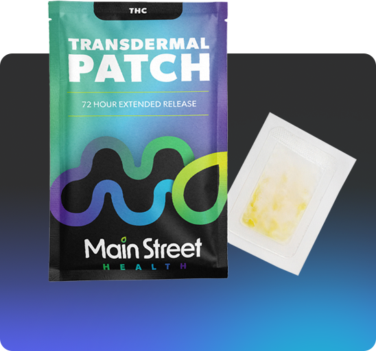 Main Street Health THC Transdermal Patch For Sale