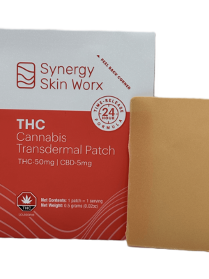 THC 50mg | CBD 5mg THC Transdermal Patch For Sale