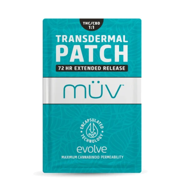 1:1 CBD: THC Transdermal Patch For Sale