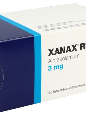 Buy Xanax Online / Xanax Retard 3mg (100 Tablets)