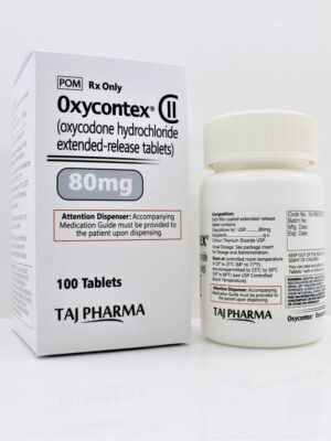 100 Tablets 80mg Oxycontex
