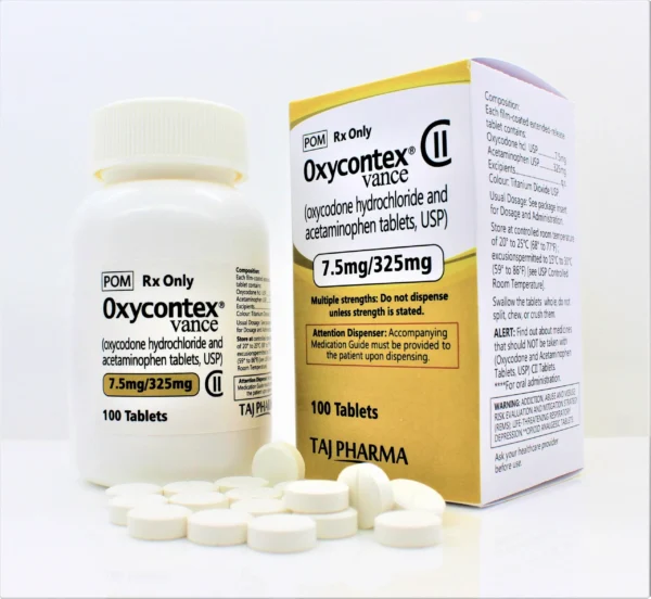 Oxycodone Hydrochlorid 7.5mg Acetaminophe 375mg