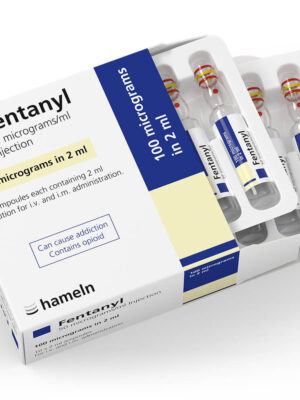 Fentanyl Citrate 50 mcg Injection 2 ml