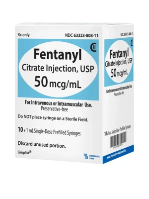 Single Dose Fentanyl Citrate Injection, USP 50 mcg/mL